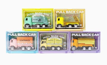 Large Metallic Truck in Container Box