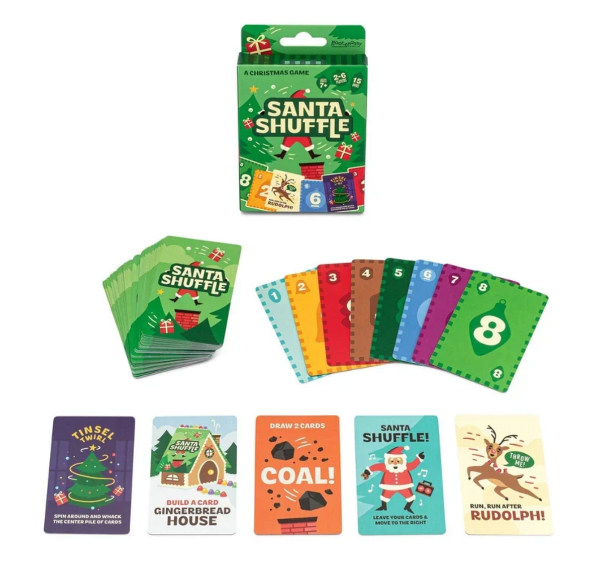 Santa Shuffle Christmas Game