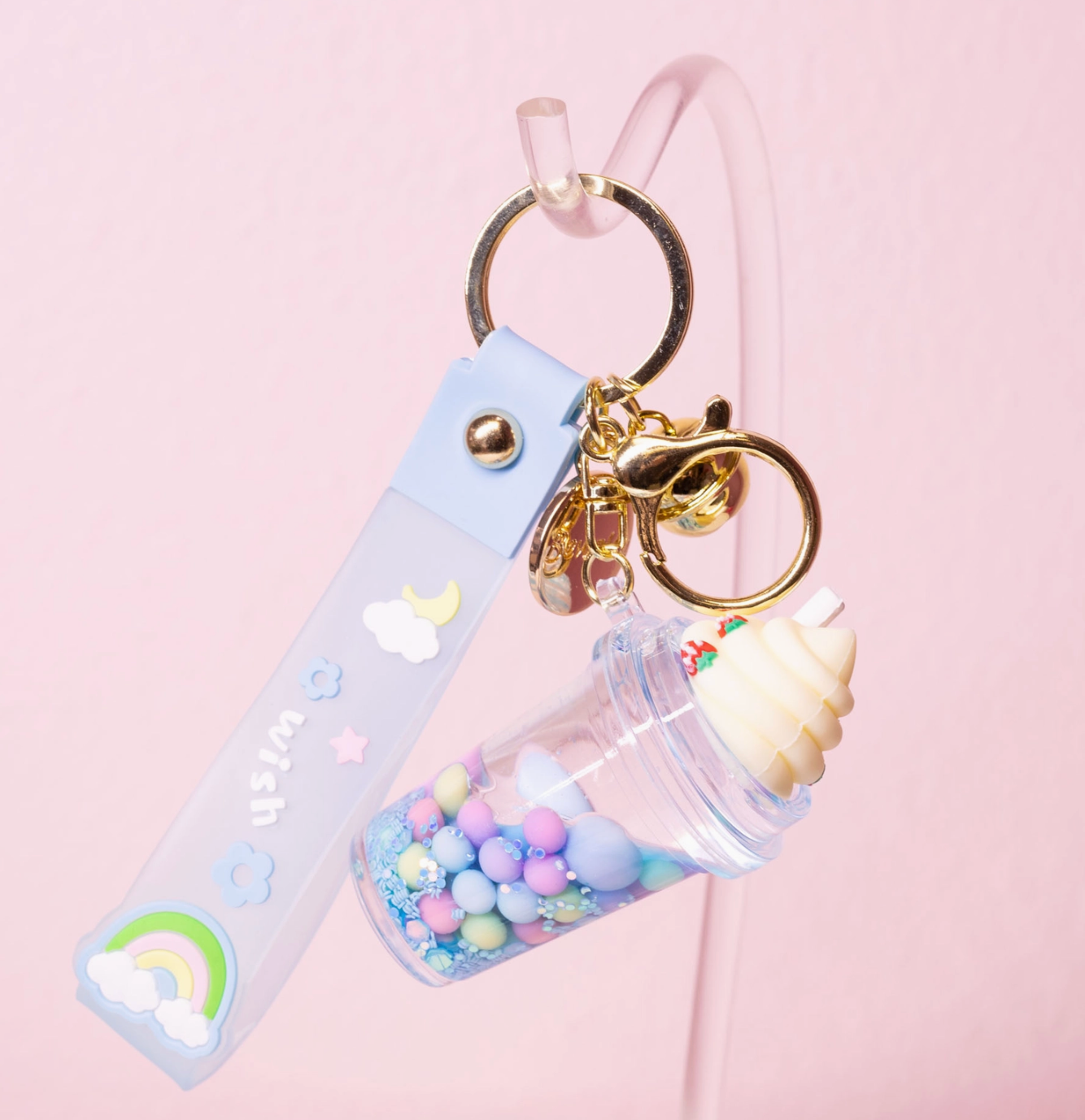 Floaty Keychains w/ Strap - Frap