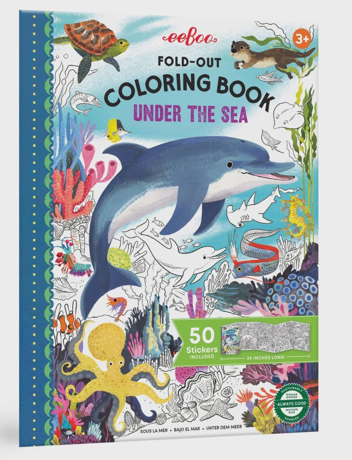 Fold-Out Coloring Book