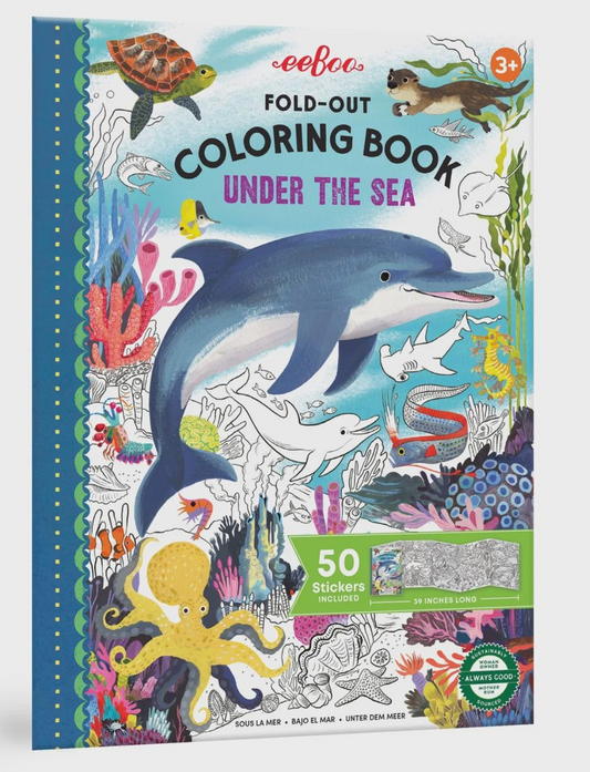 Fold-Out Coloring Book