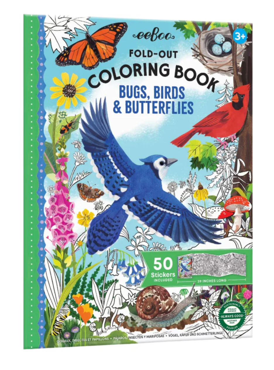 Fold-Out Coloring Book