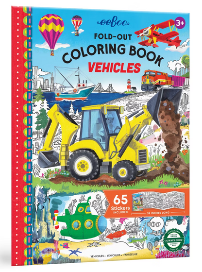 Fold-Out Coloring Book
