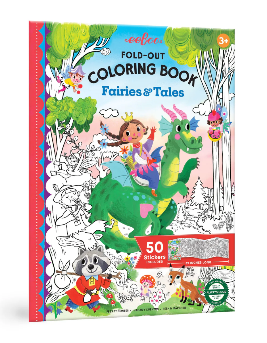 Fold-Out Coloring Book