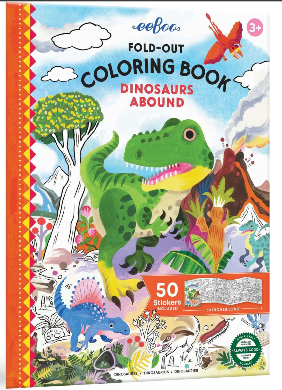 Fold-Out Coloring Book