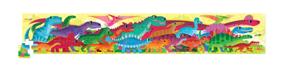 60-Piece Super Duper Long Puzzle - Dinoworld