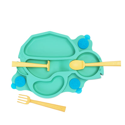 Turtle Suction Plate and Training Utensils