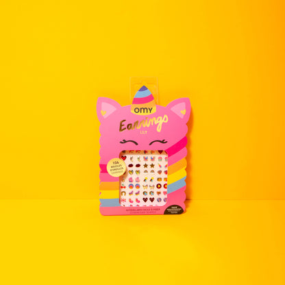 Kids Sticky Earrings - Unicorns