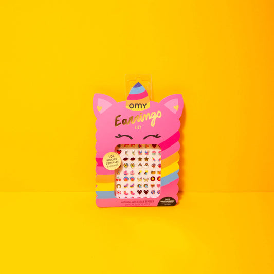Kids Sticky Earrings - Unicorns