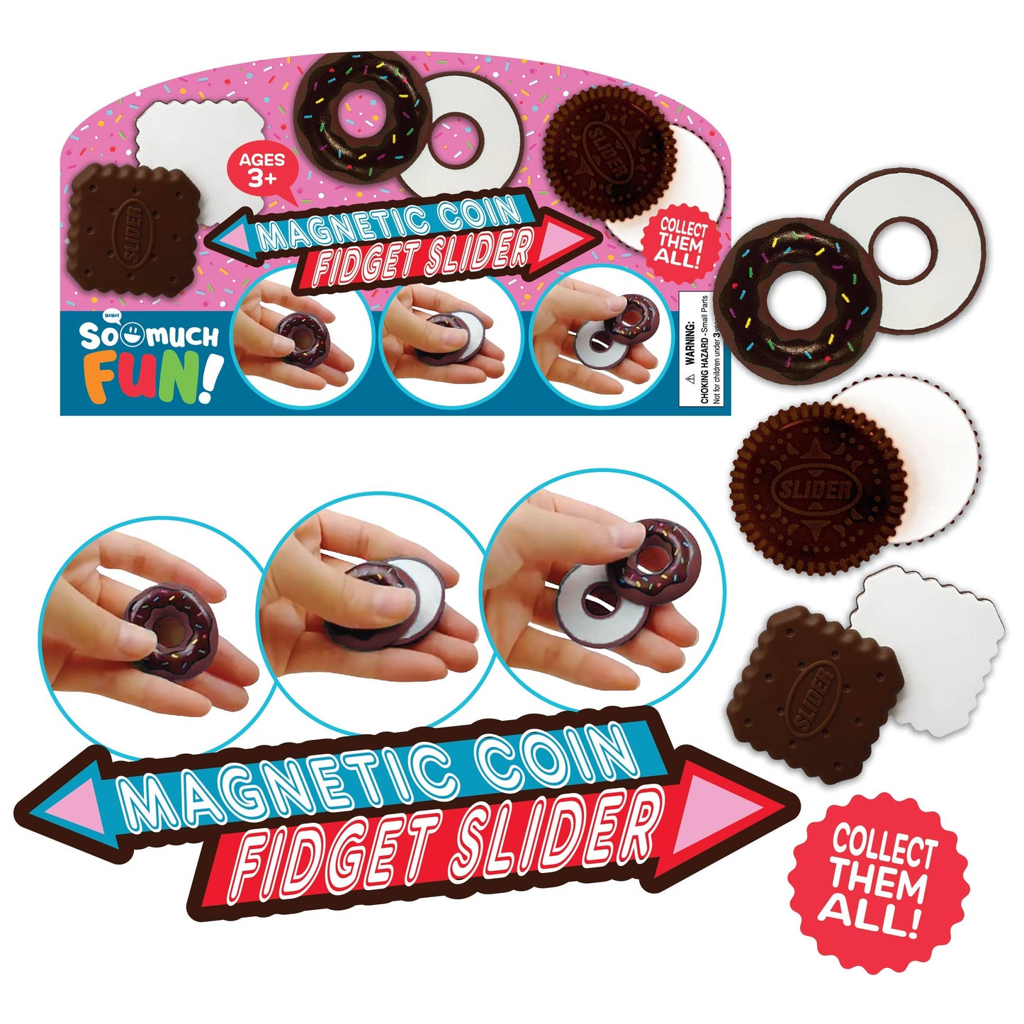 Magnetic Coin Fidget Slider