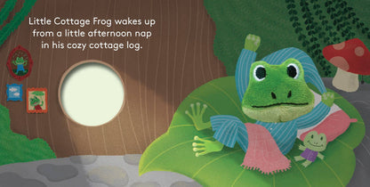 Little Cottage Frog: Finger Puppet Book