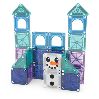 Magna-Tiles Winter Wonder 26-Piece Travel Set