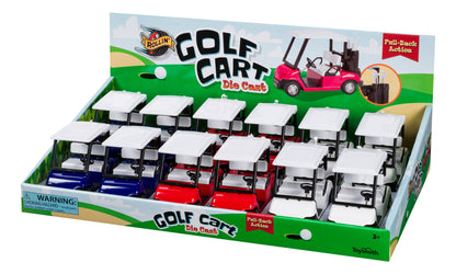 Diecast Rollin' Pull-Back Golf Cart