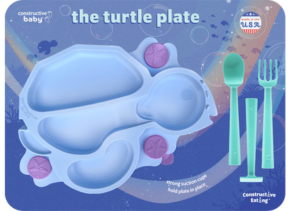 Turtle Suction Plate and Training Utensils