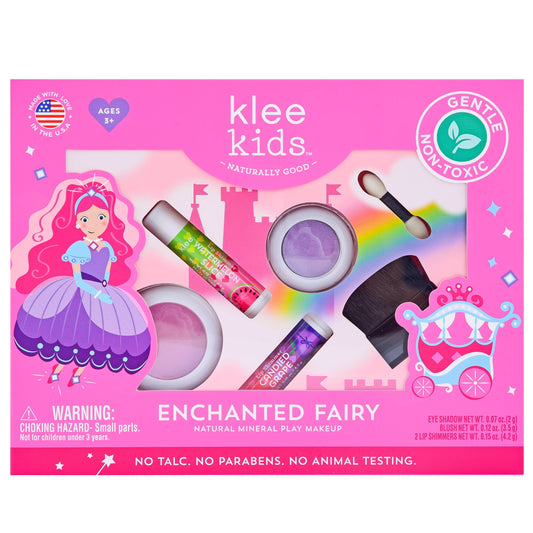 Enchanted Fairy Klee Kids Natural Play Makeup 4 pc Kit