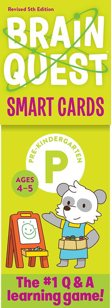 Brain Quest Pre-Kindergarten Smart Cards Revised 5th Edition
