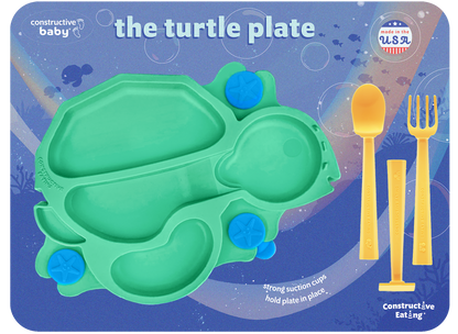 Turtle Suction Plate and Training Utensils