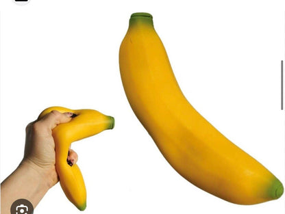 Banana Sand Filled Squishy