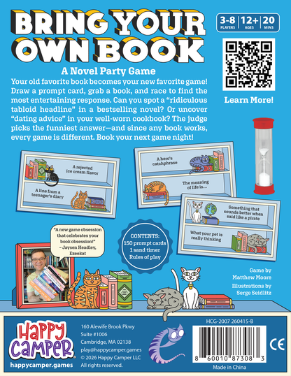 Bring Your Own Book - A Novel Party Game - Bookish Gift