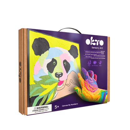 OKTO Clay-by-Numbers Kit – Panda