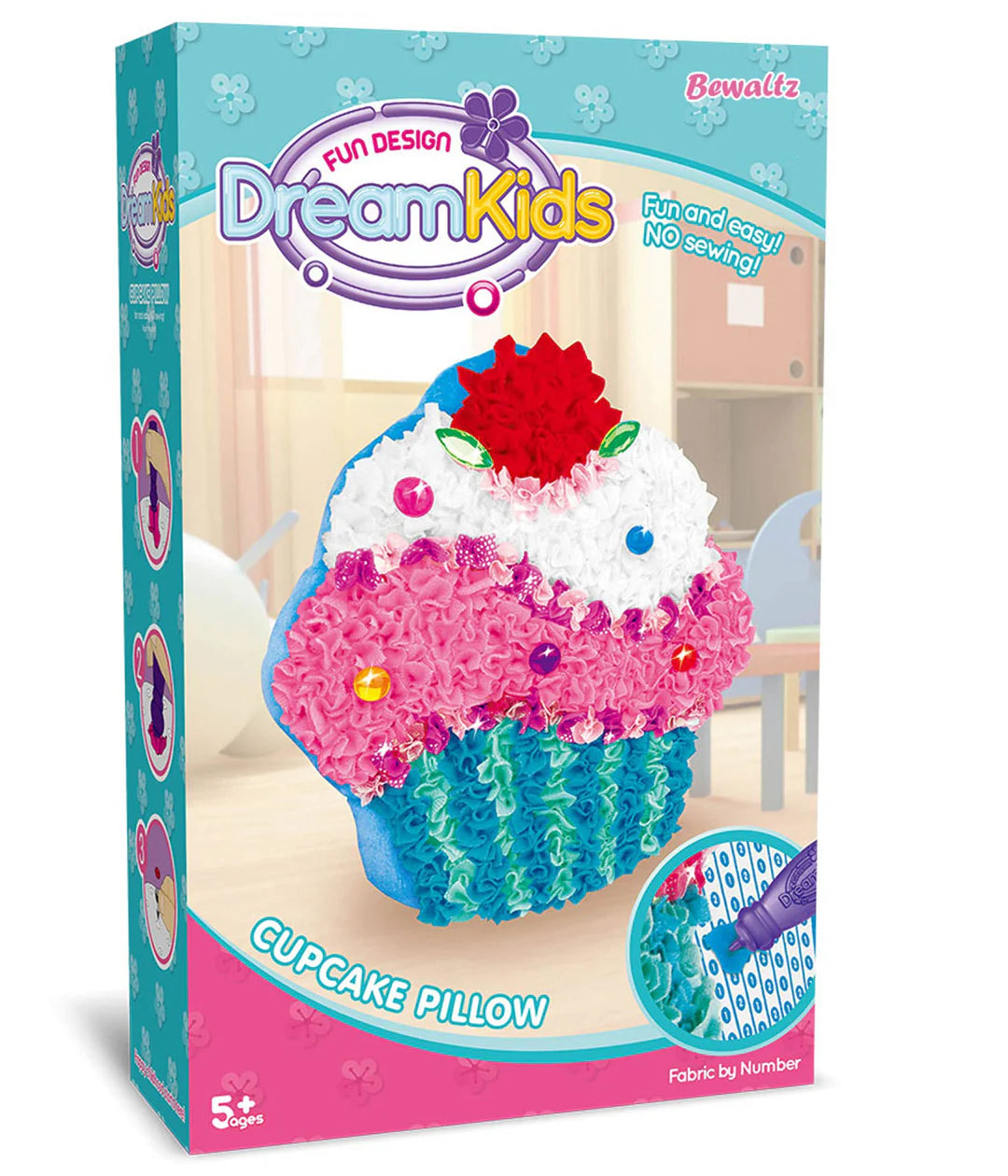 DIY Kids Pillow Cupcake