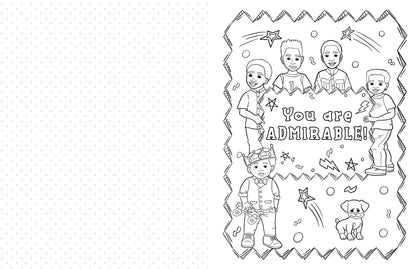 ABCs of a Young King's Greatness Coloring Book