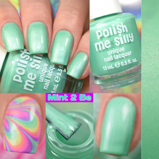Mint 2 Be - Bright Lights Nail Polish