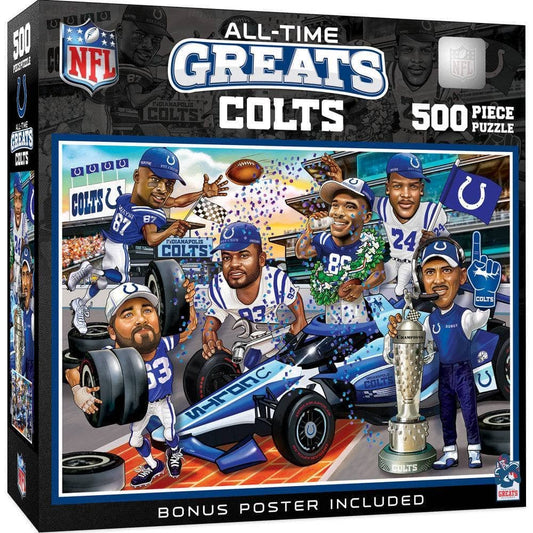Indianapolis Colts - All Time Greats 500 Piece Jigsaw Puzzle