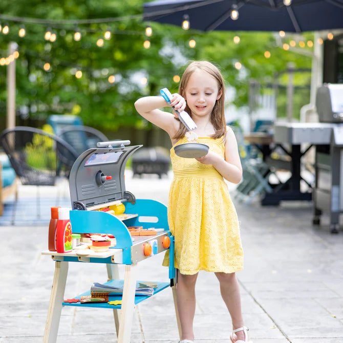 Deluxe Grill and Pizza Oven Playset