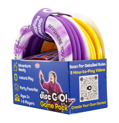 Disc GO! Original -Yellow, White, & Purple