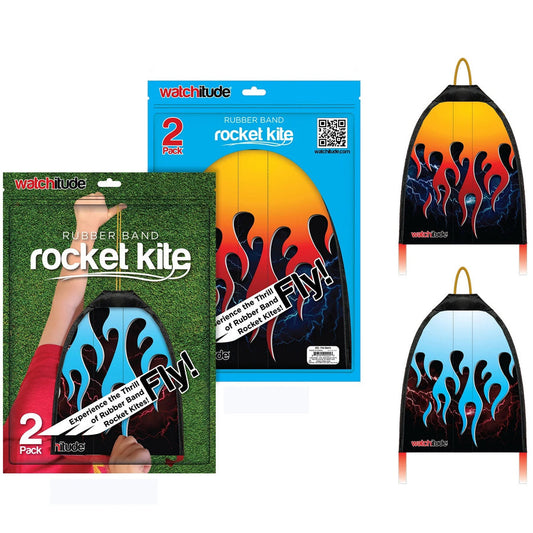 Rubberband Rocket Kite